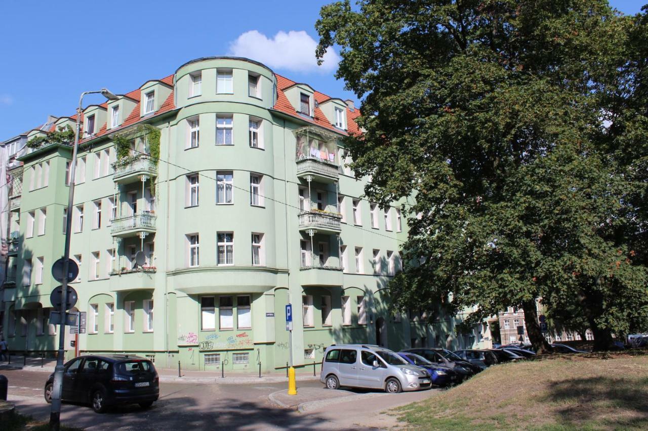 Ferienwohnung Szarotka II Stettin Exterior foto