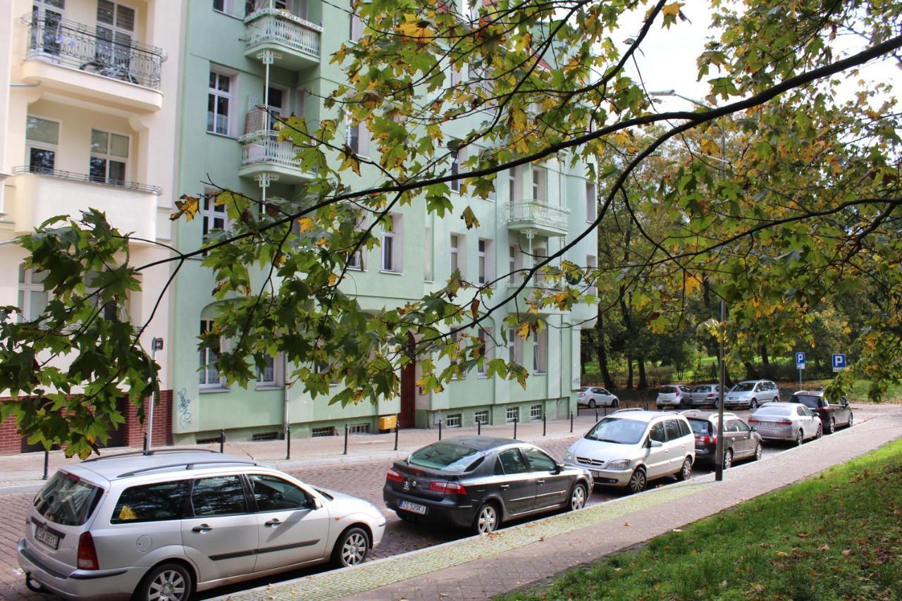 Ferienwohnung Szarotka II Stettin Exterior foto